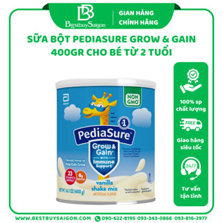 [Date 2025] [Mẫu mới] SỮA BỘT HƯƠU CAO CỔ PEDIASURE MỸ VANI 400G