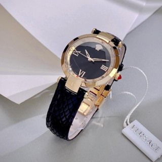  Đồng Hồ Nữ VERSACE Revive Chính Hãng JAPAN WATCH Cao Cấp Dây Da Chống Nước Tốt Mẫu Mới 2024 