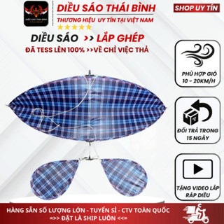 Diều sáo mini giá rẻ 2m diều sáo lắp ghép giá rẻ 2m 3m 2m5 , diều sáo song vân - Diều sáo thái bình {-{ Diều sáo top 1 }