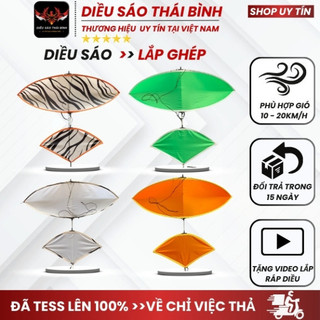 Diều sáo mini 2m giá rẻ diều sáo lắp ghép giá rẻ 1m 1m5 2m 2m5 3m - có đeo được sáo - Diều sáo thái binh - {-{ Diều sáo 
