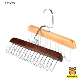 Móc Gỗ Treo Đồ Đa Năng, Móc Treo Đồ Lót, Khăn, Thắt Lưng, Cà Vạt, Áo 2 Dây Tiện Dụng Có Thể Xoay 360 Độ