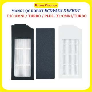 PHỤ Kiện màng lọc Hepa Robot hút bụi Ecovac T10 - T10 Plus - T10 Turbo - T10 Omni  - X1 OMNI - X1 TURBO ;.