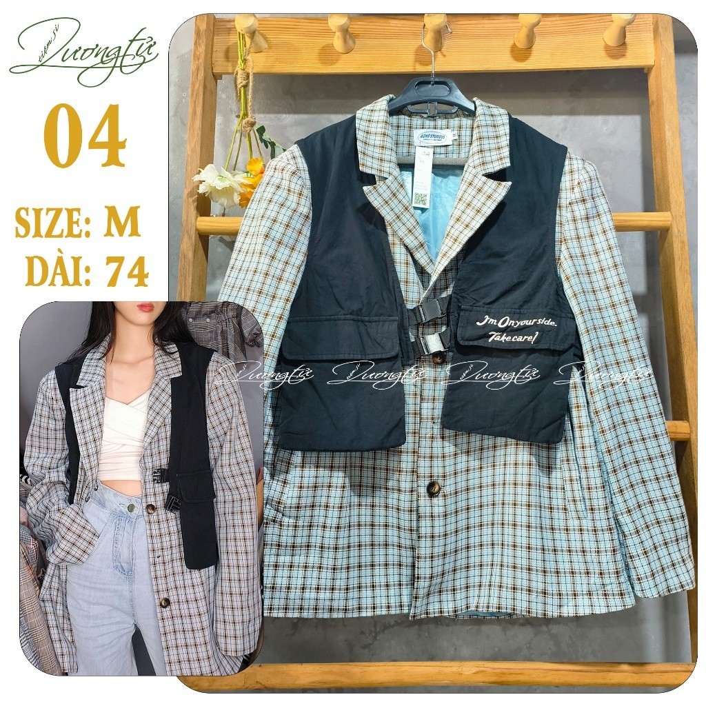 Blazer họa tiết 2hand