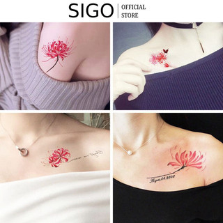 Hình xăm tạm thời đa dạng mẫu combo 30 tờ mã sử dụng trong vòng 15 ngày độc đáo hợp thời trang SIGO
