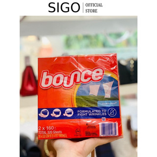 Giấy thơm Bounce Giấy thơm quần áo dùng trong giặt sấy chính hãng của Mỹ SIGO