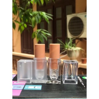 Vỏ đựng son handmade (pha lê trắng) 12.1mm