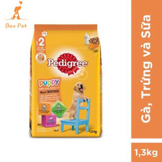 Thức ăn cho chó con dạng hạt Pedigree vị gà, trứng & sữa - gói 1.3kg