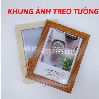 Khung Ảnh Treo Tường 13x18 cm Khung Hình Treo Tường Giá Rẻ hỗ trợ in ảnh theo yêu cầu