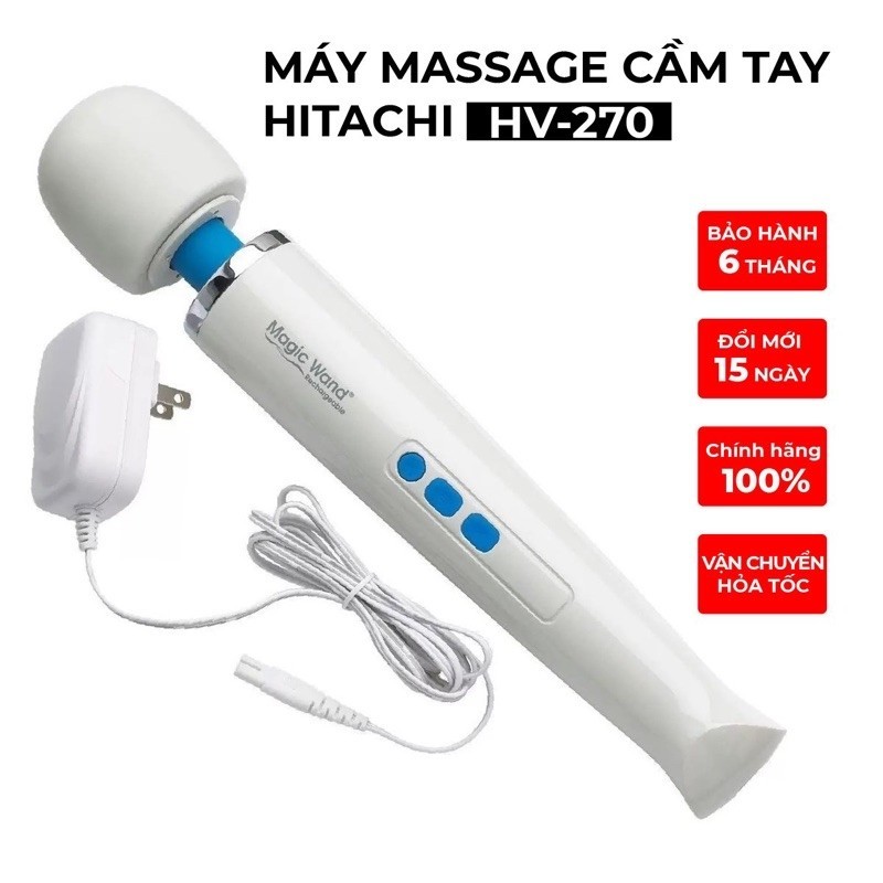 Máy massage cầm tay Hitachi Hv-270 Pin Sạc.