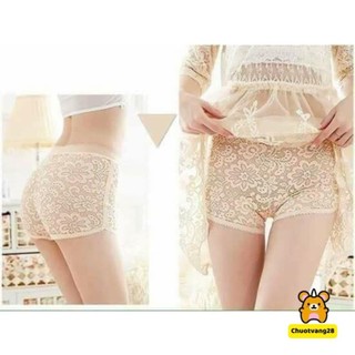 Quần Đùi Ren Mặc Váy Mặc Trong Kiểu Hoa Cúc