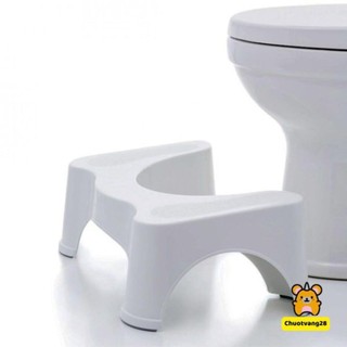 Ghế kê chân toilet chống táo bón, đi vệ sinh đúng cách, tốt cho sức khỏe