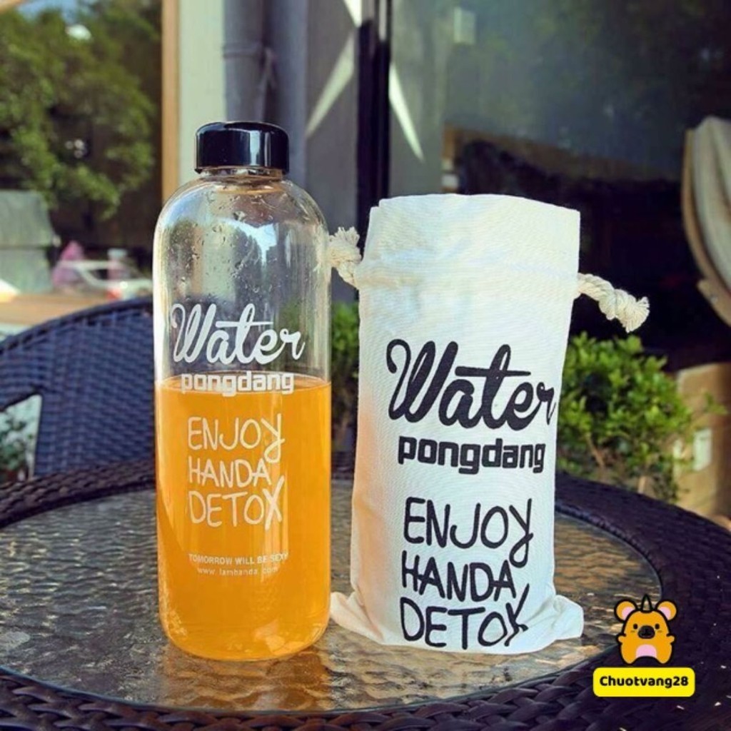 Bình nước detox Pongdang 1L