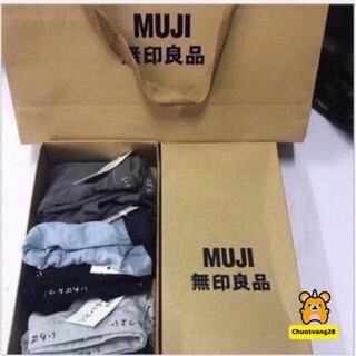 Hộp 5 quần sịp đùi muji nam