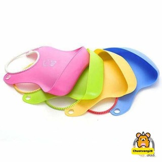 Yếm máng ăn dặm silicon