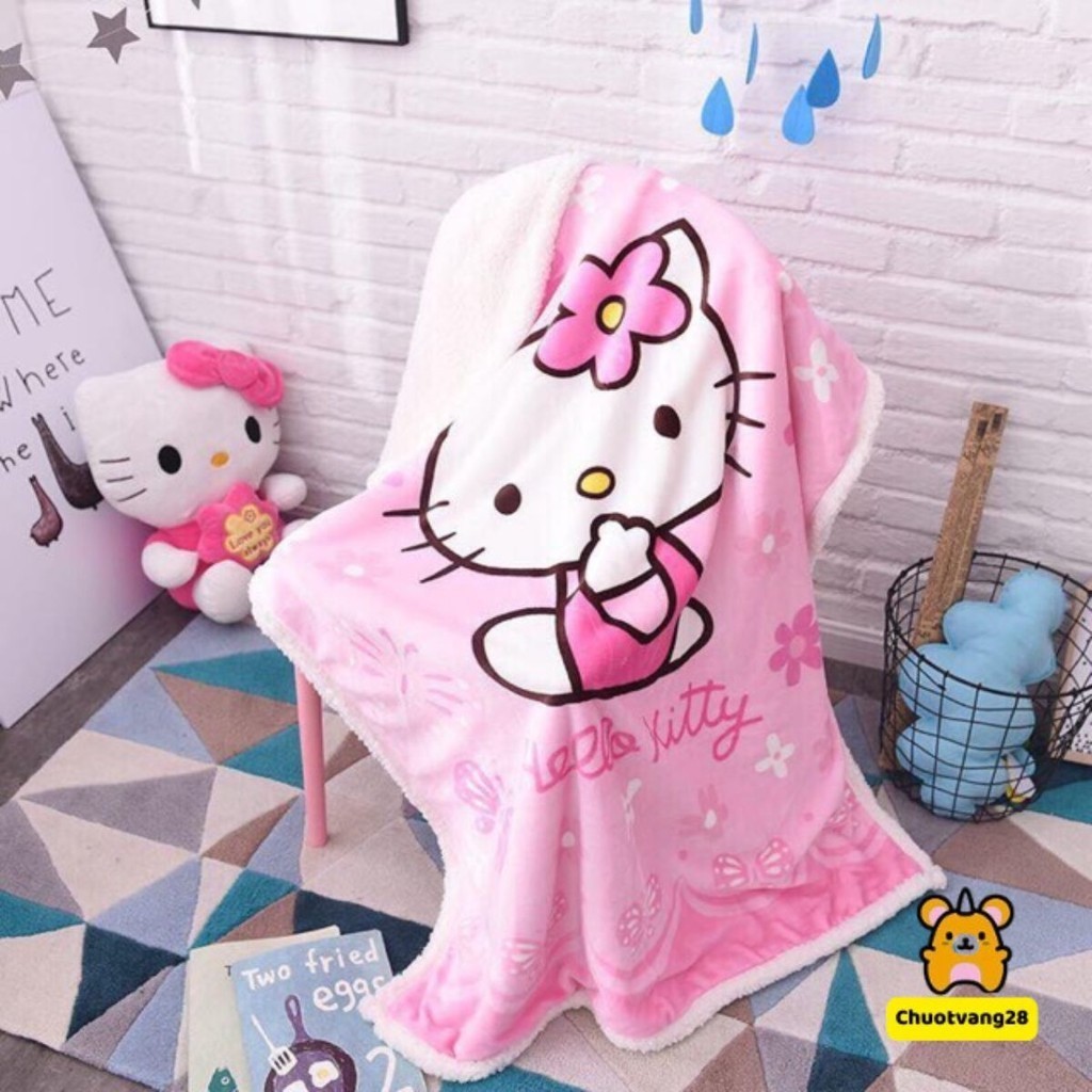Chăn lông cừu cho bé 1mx1m5