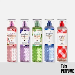 Xịt thơm toàn thân bath & body works gingham, gingham gorgeous, gingham vibrant 236ml