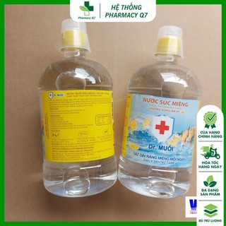 Nguyên thùng dr muối hương gừng / dr muoi huong gung/ thùng 9 chai loại 1 lít