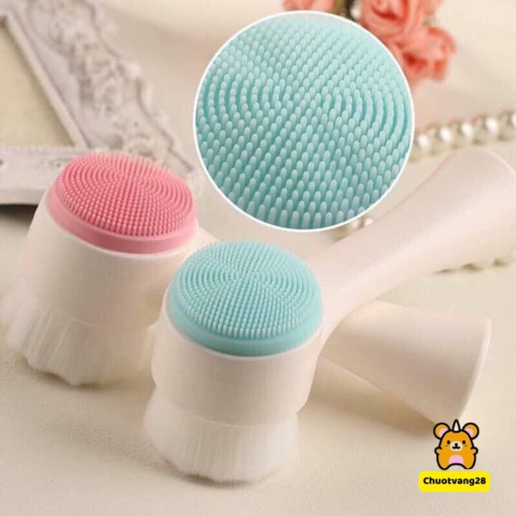Cọ rửa mặt 2 đầu Nhật Bản