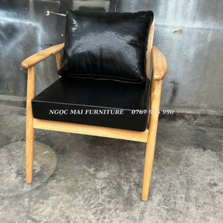 Ghế sofa đơn gỗ, sofa nail