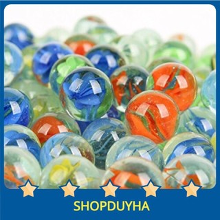 Bi ve thủy tinh 16mm dùng bàn xoay cây cảnh, bi ve đồ chơi cho bé