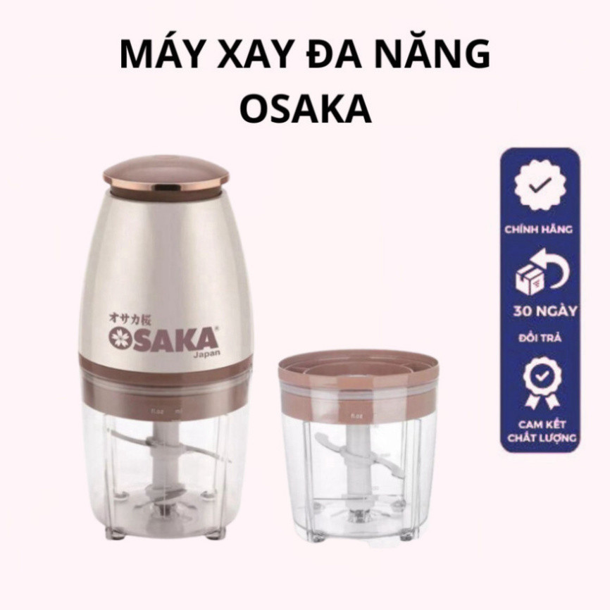 Máy Xay Thịt Osaka Nhật Bản, Máy Xay Thực Phẩm Nhà Bếp, Máy Xay Sinh Tố Dung Tích 750ml Công Suất 350W New