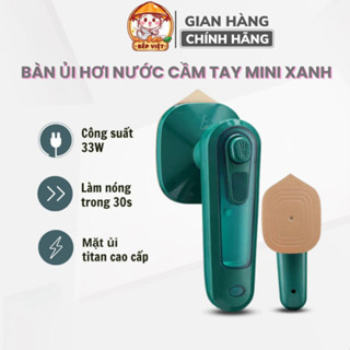 Bàn Ủi Hơi Nước Mini Cầm Tay, Bàn là Hơi Nước Du Lịch Công Suất 33W Nhỏ Gọn Tiện Dụng, Dễ Dàng Gấp Gọn New