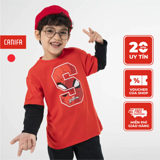 Áo phông dài tay canifa 2tl22w014