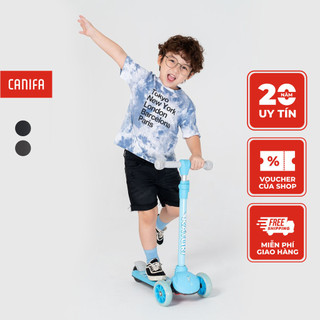 Quần short jean bé trai mài rách CANIFA - 2BS21C004