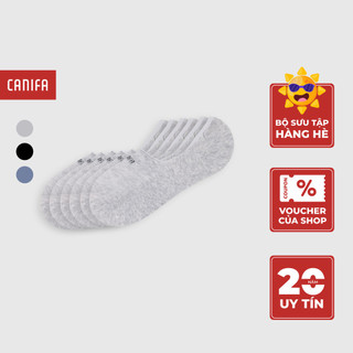 Combo 3 đôi tất nam CANIFA chất liệu cotton pha thấm hút, kháng khuẩn 8AX22A002