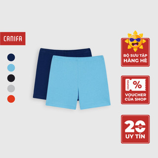 Combo 2 quần bé trai CANIFA cotton cạp chun co dãn 2LA22S003