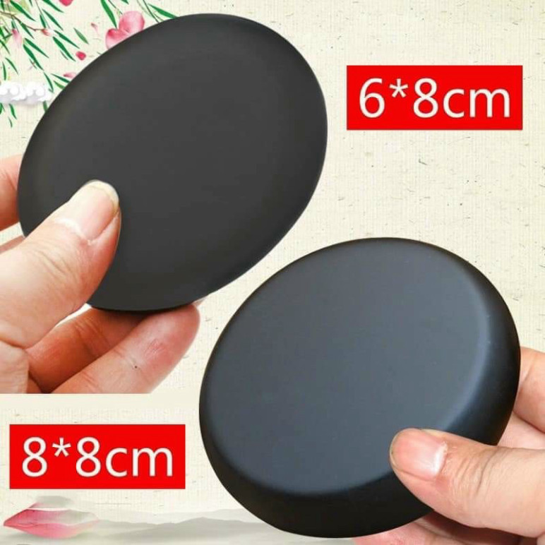 Đá Nóng Massage Body - Đả Thông Kinh Lạc | Oval 3x4cm, 8x6cm / Tròn 8x8cm SPA