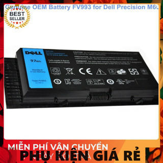PHỤ KIỆN GIÁ RẺ   [Pin zin 97W] Pin laptop Dell Precision M6800 M6700 M6600