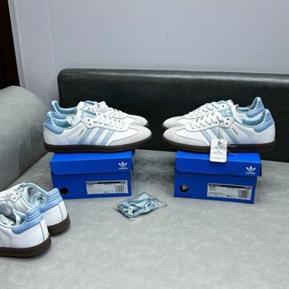 Giày Adidas Samba Classic Xanh Ngọc nam nữ_giày Samba bản cao cấp Trung full phụ kiện fullbox fullsize 36-43