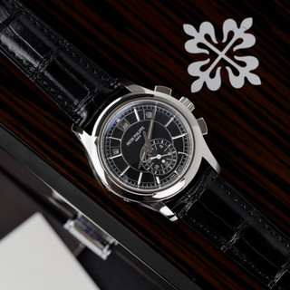Đồng Hồ Patek Philippe Complications 5905R mặt số Black chuẩn auth Máy Thuỵ Sỹ Cal 324 nét nhất