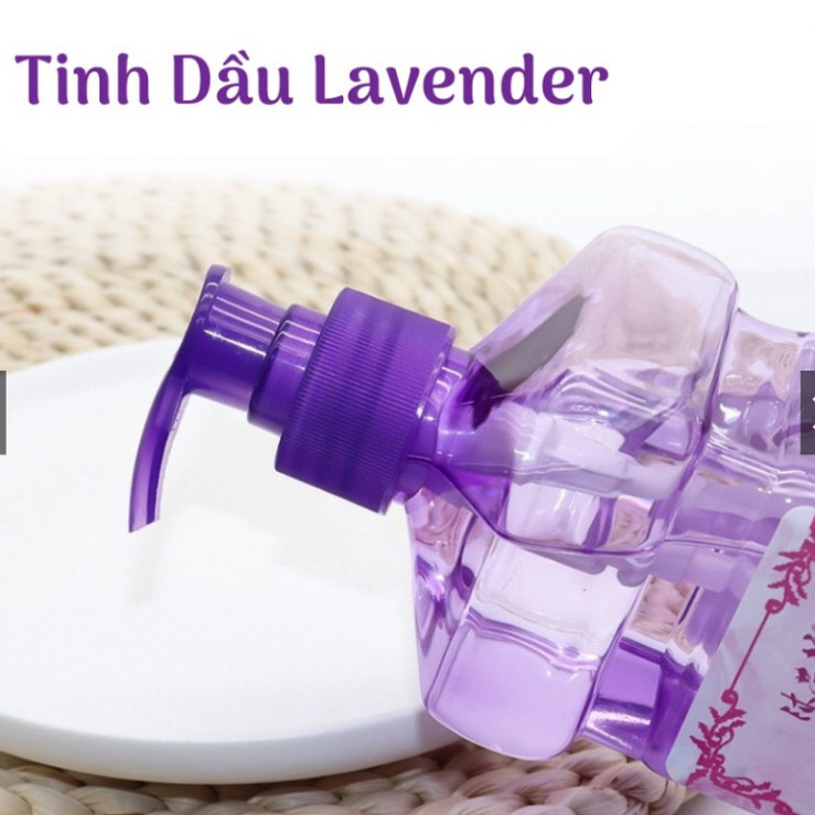 Tinh Dầu Massage Body 500ml | Tinh Dầu Gừng Hoa Hông Lawender 100% Thiên Nhiên.