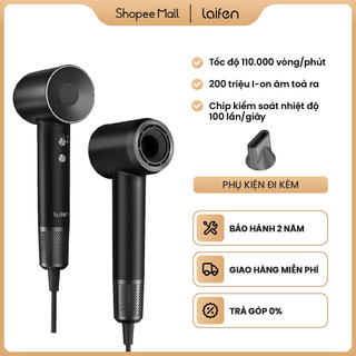 Máy sấy tóc ion âm tốc độ cao Laifen LF03 - màu Đen/Black