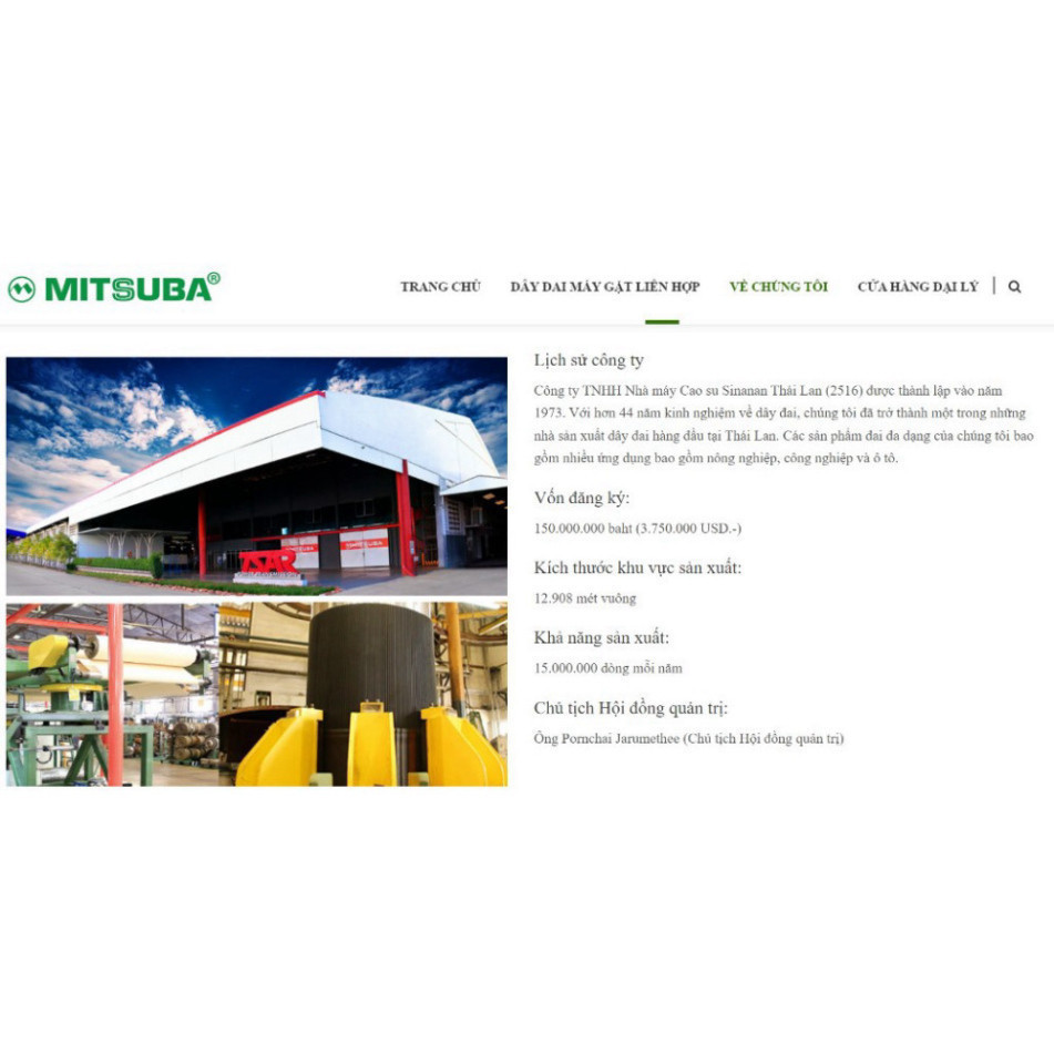 [Thái loại 1] Dây curoa/ đai dẫn bảng B trơn MITSUBA xanh lá B40 B41 B42 B43 B44 B45 B46 B47 B48 B49