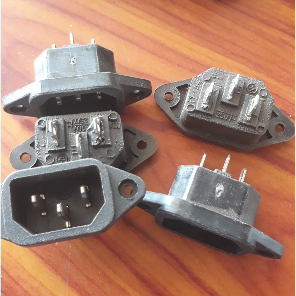 cung cấp RẮC CẮM NỒI CƠM sử dụng 3 CHÂN Rắc cắm nguồn AC 3 chân