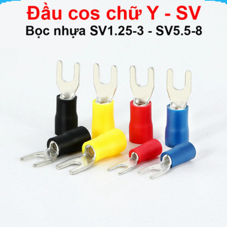 Đầu cos chữ Y SV, đầu cos bấm dây điện tiện lợi