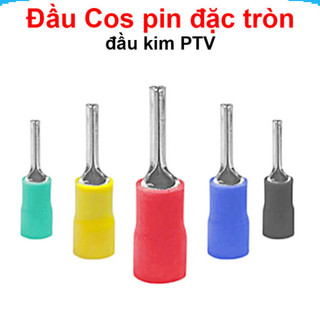 Đầu cos cell đặc tròn, đầu kim ptv