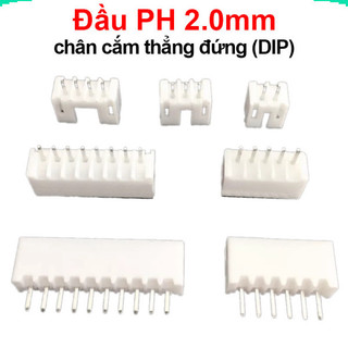 Đầu ph 2.0mm chân cắm thẳng đứng