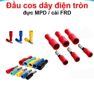Đầu cos dây điện, cos đầu đạn, đầu cos đực cái