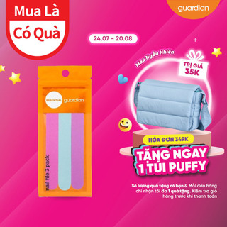 Giũa móng nail file 3 pack guardian 3 cái