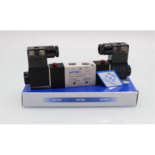 Van điện từ khí nén airtac 4v220-08