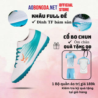 Giày đá bóng nam wika flash chính hãng, giày wika da phủ pu cao cấp đã được khâu full đế