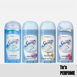 Lăn nách khử mùi secret usa cho nữ invisible solid