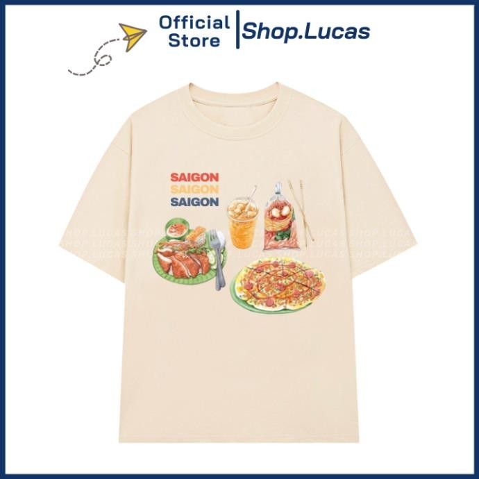 Áo Thun Ẩm Thực Việt Nam ĐẶC SẮC SÀI GÒN Unisex Nam Nữ  UT