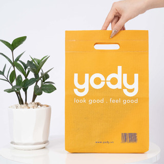 Túi vải YODY màu vàng ZTM0002 (quà tặng mọi đơn hàng)