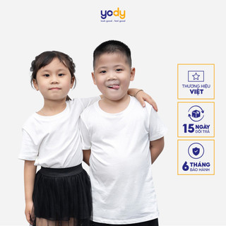 [sale 40%] Áo thun Kid Permium YODYYODY cổ tròn chất cotton Compact mềm mịn thoáng mát TSK5219
