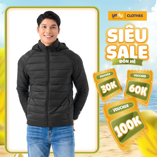 [SALE 50%] Áo phao nam 3S siêu nhẹ tay Raglan YODY giữ ấm siêu tốt siêu nhẹ PHM6005